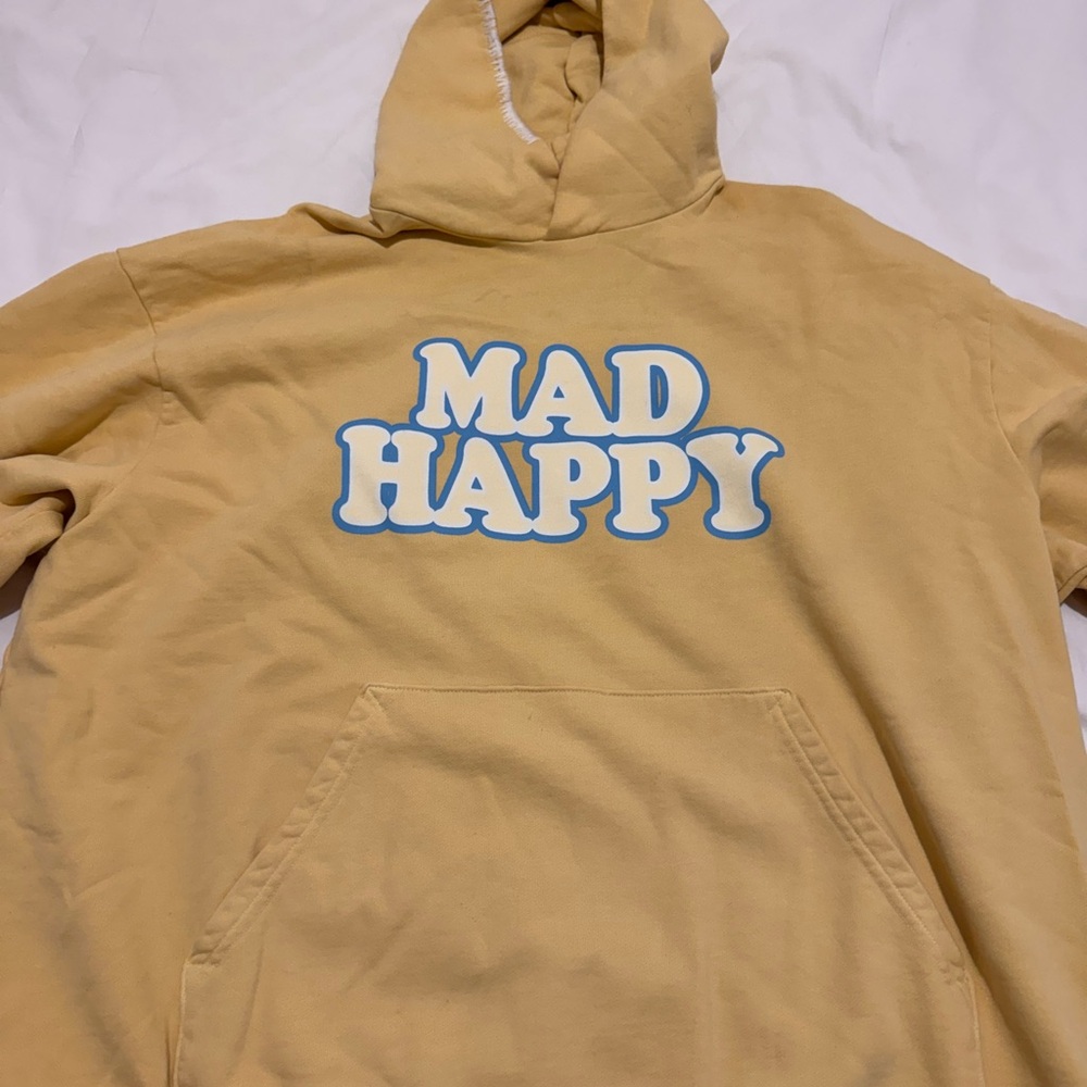 Madhappy Light Yellow Hoodie